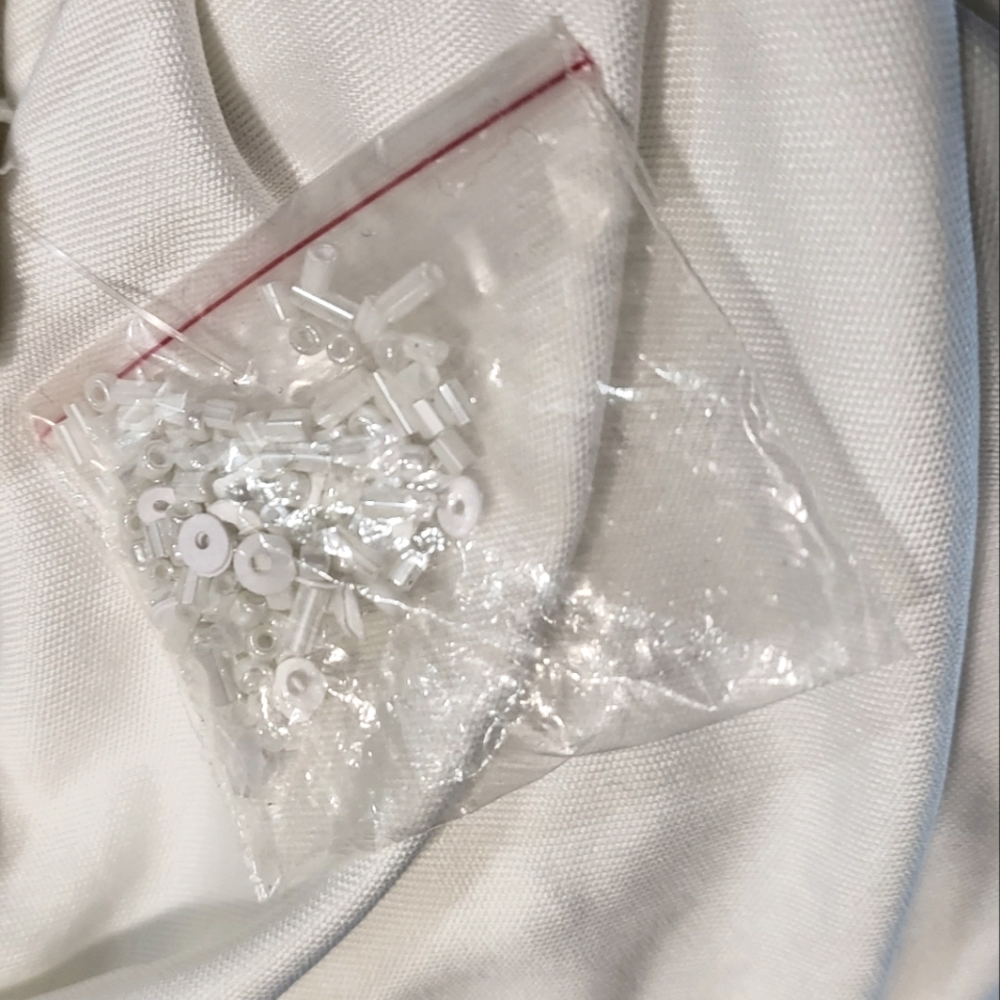Lulus White Beaded Sequin Mermaid Maxi Dress - Picture 13 of 15